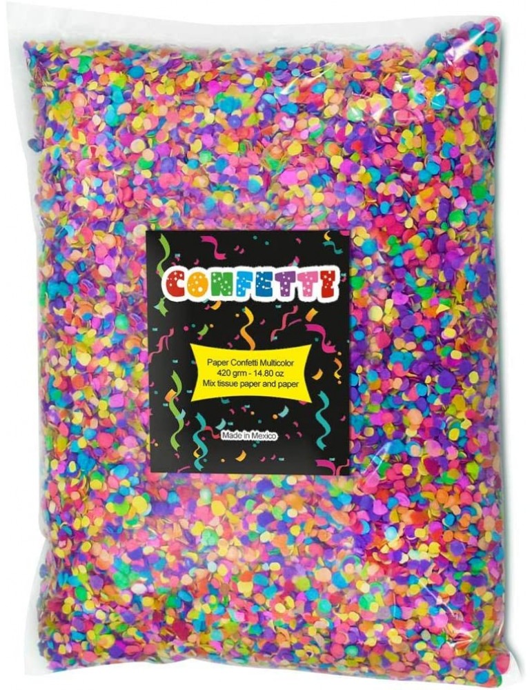 Mexican Paper Confetti, Bag with 420 grams